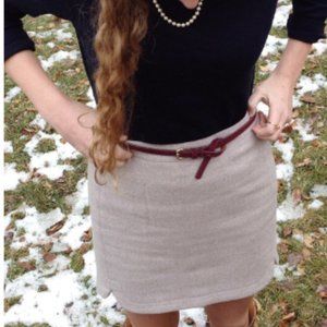 J.CREW |  wool mini skirt size 6